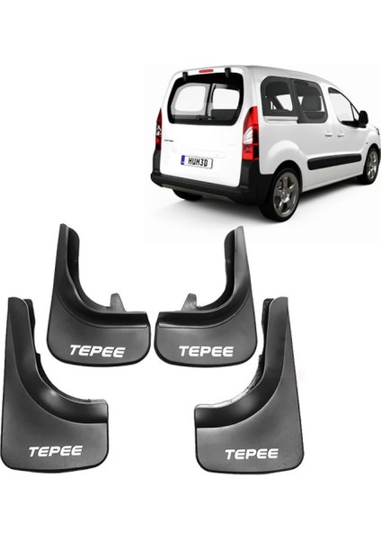 Peugeot Partner Tepee Paçalık 4'lü Ön/arka Takım