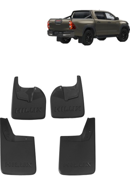 Toyota Hilux Ön Arka Paçalık Takımı 4 Parça fiyatları