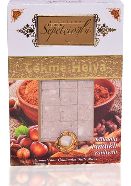 Kakaolu Fındıklı Çekme Helva 280 G