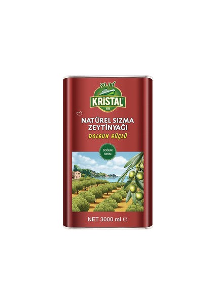 Dolgun Naturel Sızma Zeytinyağı 3 lt