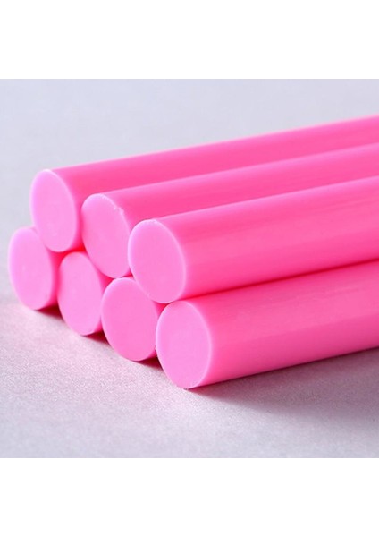 Mühür Mumu Çubuk Sıcak Tutkal 11 mm x 30 cm 4'lü Pembe Renk