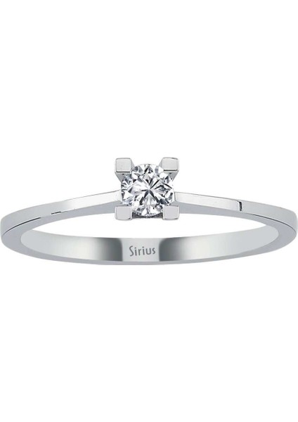 F Renk 0,15 Karat Pırlanta Tektaş Yüzük 0433R0002 fiyatları