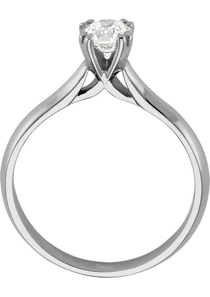 E Renk 0,49 Karat Pırlanta Tektaş Yüzük 0404R0111 modelleri