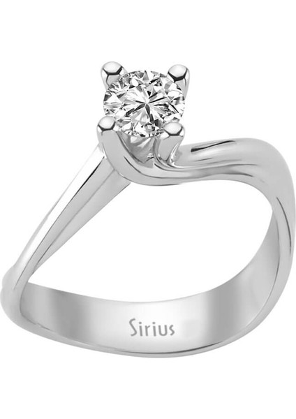 G Renk 0,52 Karat Pırlanta Tektaş Yüzük 0404R0031