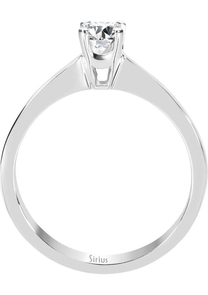 G Renk 0,41 Karat Pırlanta Tektaş Yüzük 0404R0146 modelleri