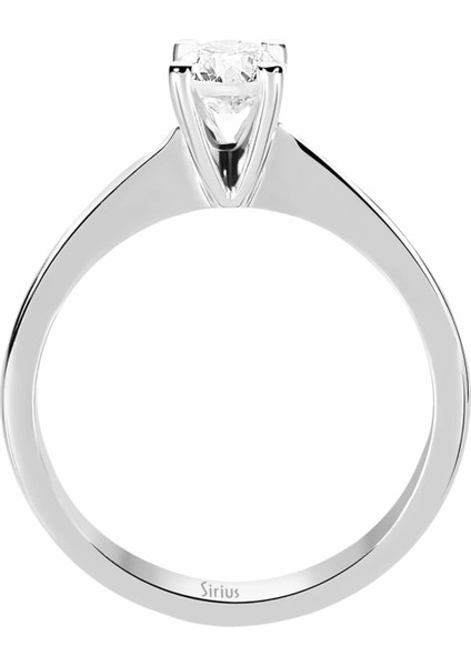 F Renk 0,52 Karat Pırlanta Tektaş Yüzük 0404R0144 modelleri