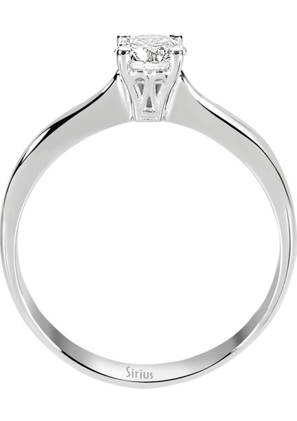 G Renk 0,36 Karat Pırlanta Tektaş Yüzük 0417R0089 modelleri