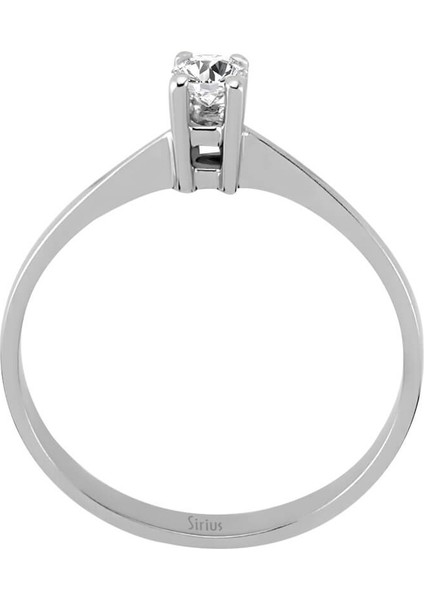 G Renk 0,18 Karat Pırlanta Tektaş Yüzük 0415R0011 modelleri