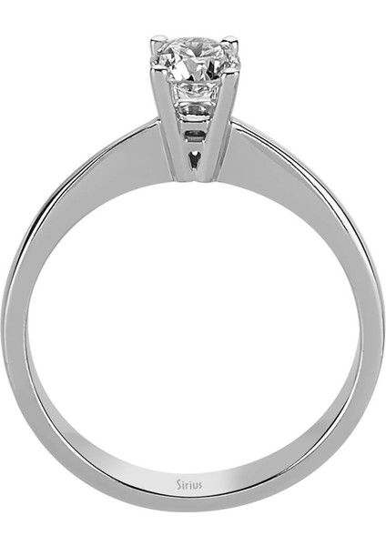 F Renk 0,42 Karat Pırlanta Tektaş Yüzük 0415R0041 modelleri