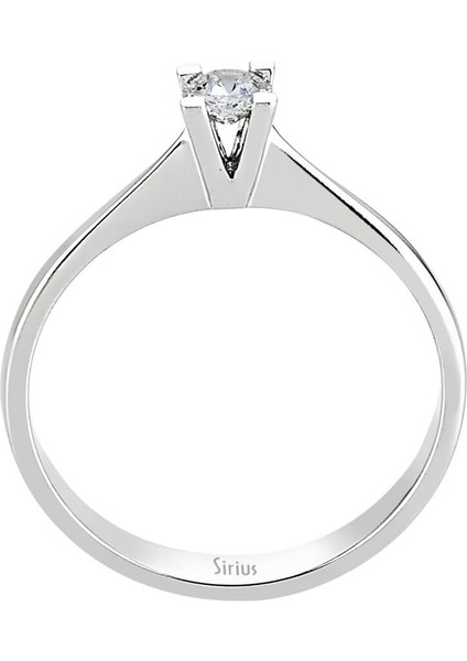 E Renk 0,20 Karat Pırlanta Tektaş Yüzük 0404R0157 modelleri