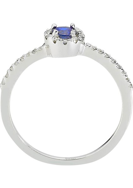 Safir ve Pırlanta Taşlı Yüzük 0405R0006 modelleri