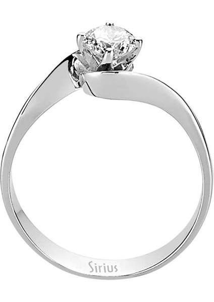 G Renk 0,45 Karat Pırlanta Tektaş Yüzük 0401R0171 modelleri