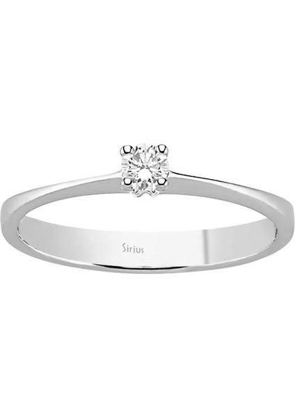 G Renk 0,11 Karat Pırlanta Tektaş Yüzük 0404R0075 fiyatları