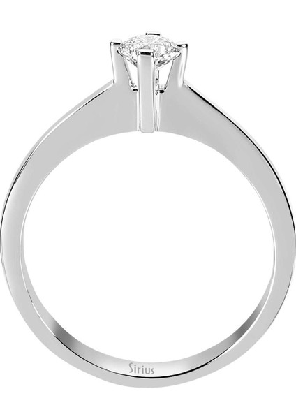 G Renk 0,33 Karat Pırlanta Tektaş Yüzük 0404R0126 modelleri