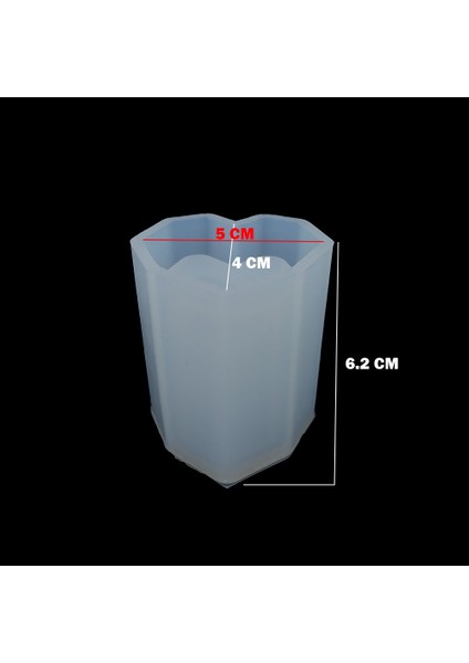 Hobizubi/Kalp Reçine Epoksi Kalıp - Kod:953