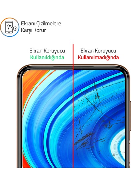General Mobile Gm 21 Plus Temperli Cam Ekran Koruyucu