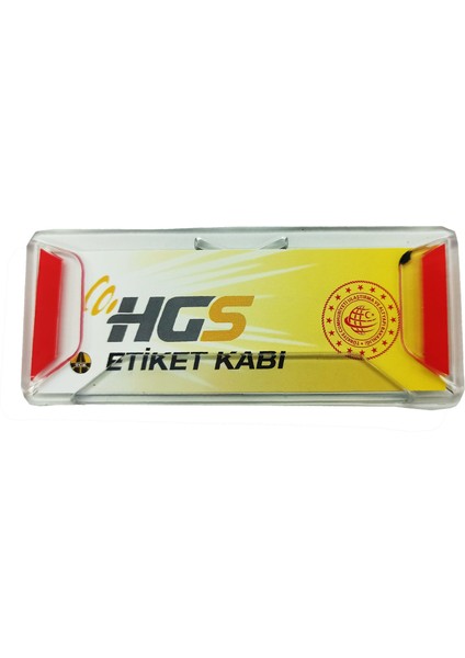 Hgs Kabı Yeni Model Yeni Etikete Göre (11CM * 4.5cm)