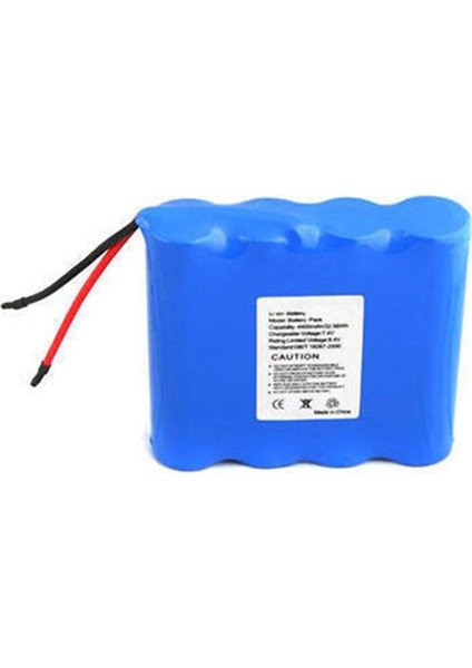 14.8V 2600MAH Li-Ion Pil Grubu Batarya 18650