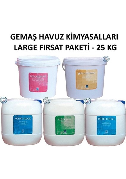 Havuz Kimyasalları Large Fırsat Paketi