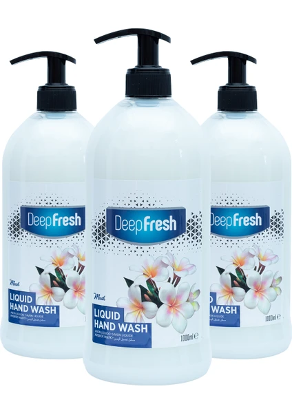 Deep Fresh Misk Sıvı Sabun 3 X 1 Lt