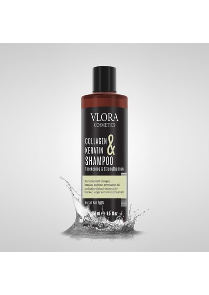 Keratin Dolgunlaştırıcı ve Saç Bakım Şuanı 250 ml