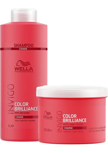 Invigo Color Brilliance Şampuan 1000 Ml + Maske 500 Ml