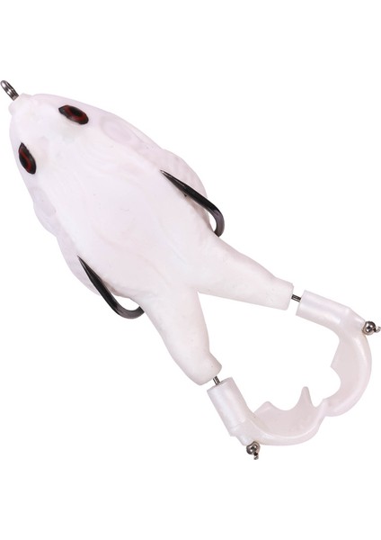 2'li Döner Bacak Thunder Kurbağa Simülasyon Yol Alt Yumuşak Yem 7.5 cm 8.5G (8) (Yurt Dışından)