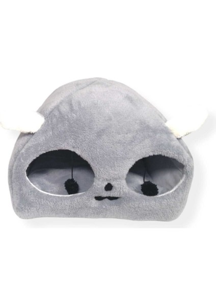 Gri Kedi Kafalı Büyük Kedi Evi Yuvası Kedi KAFALI,55X60 cm fiyatları