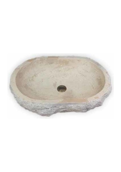 Traverten Dışı Patlatma Kayık Lavabo