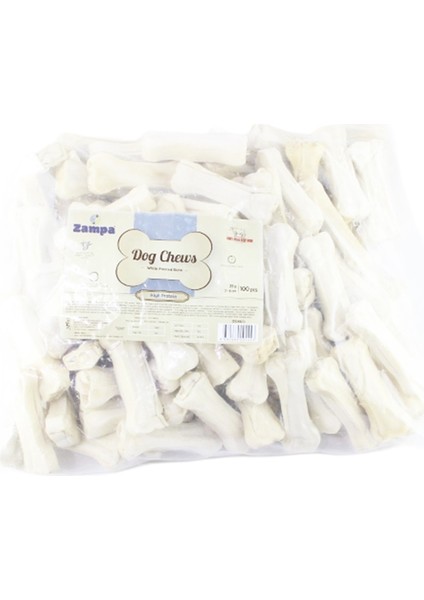 Beyaz Press Kemik Köpek Ödülü 100 Lü 20-25G
