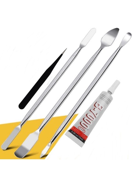 Notebook ve Tablet Sökmek Için Metal Tamir Aparat Seti Yapıştırıcı 15 ml