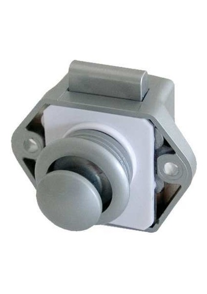 Basmalı Mini Kilit Gümüş 16 mm