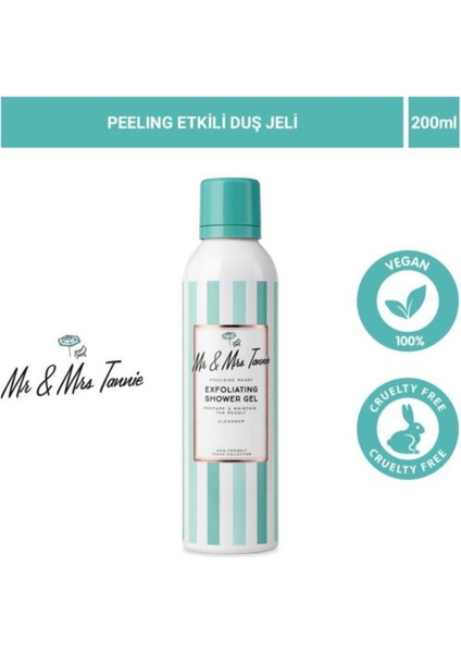 Mr&Mrs Tannie Peeling Etkili Duş Jeli 200ml