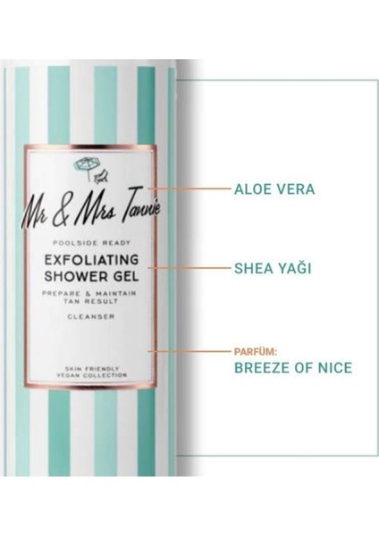 Mr&Mrs Tannie Peeling Etkili Duş Jeli 200ml fiyatları