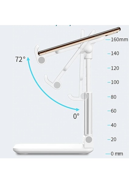 Katlanabilir Masaüstü Telefon ve Tablet Tutucu