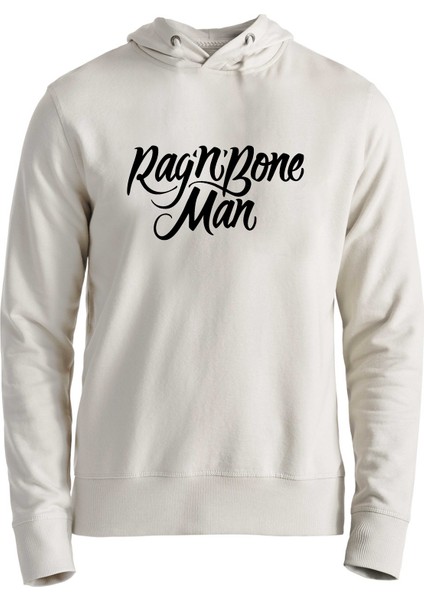 Rag'n'bone Man Tasarımlı Baskılı Ekru Çocuk Sweatshirt