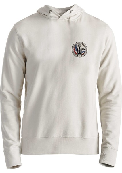 Nasa Baskılı Ekru Sweatshirt
