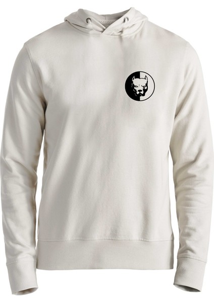 Pitbull Beyaz Ekru Sweatshirt