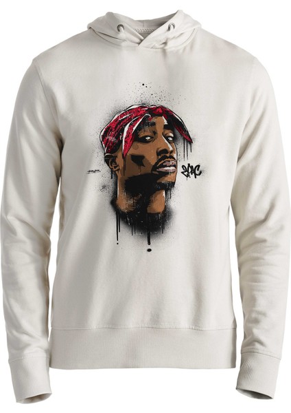 2 Pack Baskılı Ekru Sweatshirt