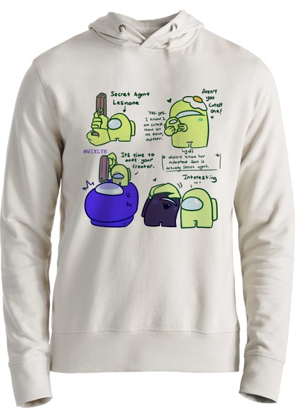 Among Us Ekru Sweatshirt