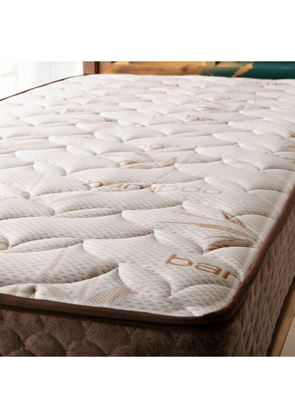 Sea Shell 80 x 175 cm. Ultra Lüx Bamboo Tek Kişilik Yaylı Yatak