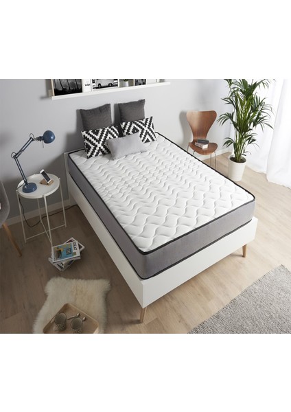 Space Gray 160 x 190 cm. Ultra Lüx Çift Kişilik Yaylı Yatak modelleri