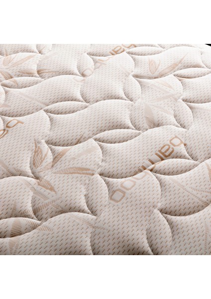 Sea Shell 100 x 200 cm. Ultra Lüx Bamboo Tek Kişilik Yaylı Yatak