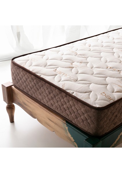 Sea Shell 120 x 180 cm. Ultra Lüx Bamboo Tek Kişilik Yaylı Yatak