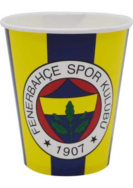 Fenerbahçe Temalı Karton Bardak 8 Adet