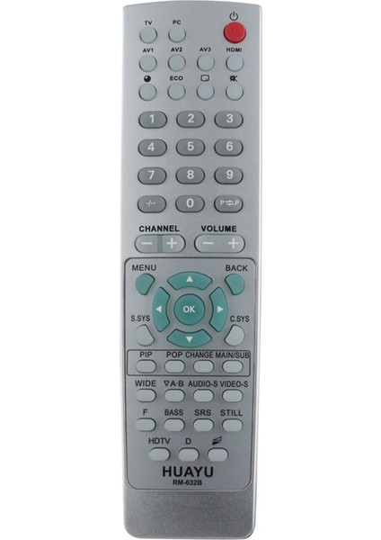 Kl RM-632B Sanyo LCD Tv Kumandası
