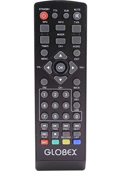 Weko Kr Globex GLB-8800 Mini Hd * Mıllenıum Mini Hd Uydu Kumandası