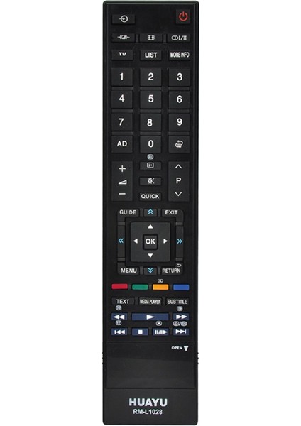 Huayu Kl RM-L1028 3D Toshıba Lcd-Led Tv Kumanda Blisterli