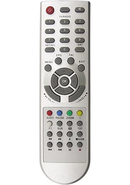 Weko Kr Botech 11500 USB Kayıtlı*redlıne*techstar*mersat Royal*noble Uydu Kumanda (5427=5323=7178)