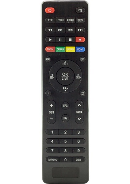 Weko Kr Sunny AT-16024 Fhd Pvr Slim Hd Uydu KUMANDASI(AT-16024)